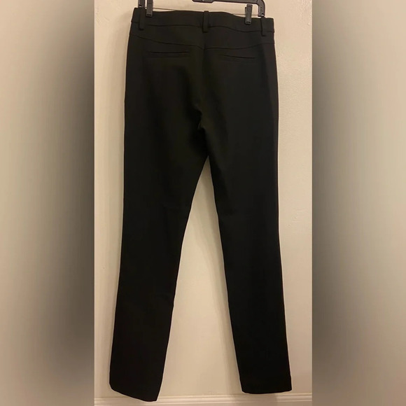 A.L.C Straight Leg Zipper Ankle Black Pants Size 6 - Picture 2 of 7